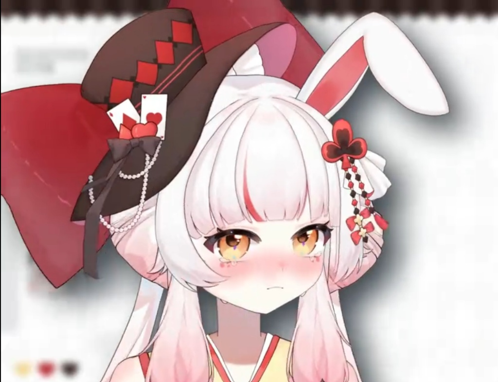 「live2dモデル」魔法うさぎ