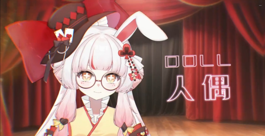 「live2dモデル」魔法うさぎ