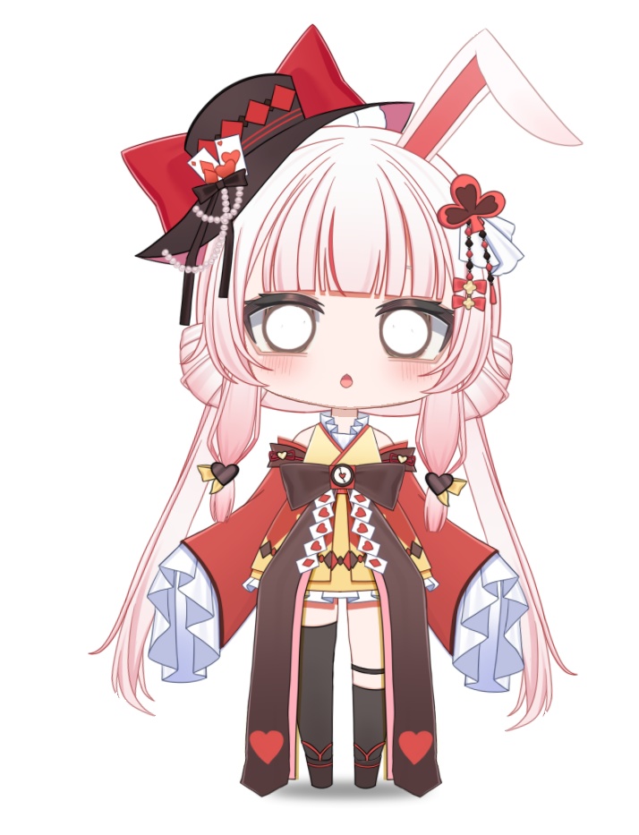 「live2dモデル」ちび魔法うさぎ