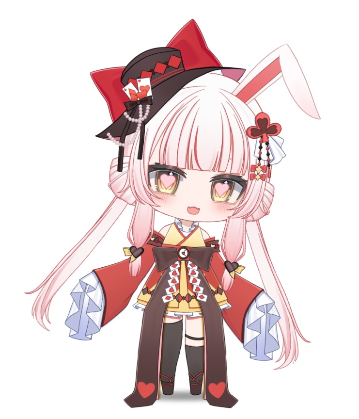 「live2dモデル」ちび魔法うさぎ