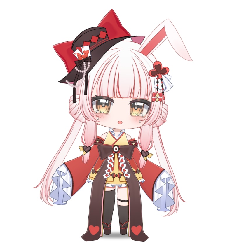 「live2dモデル」ちび魔法うさぎ