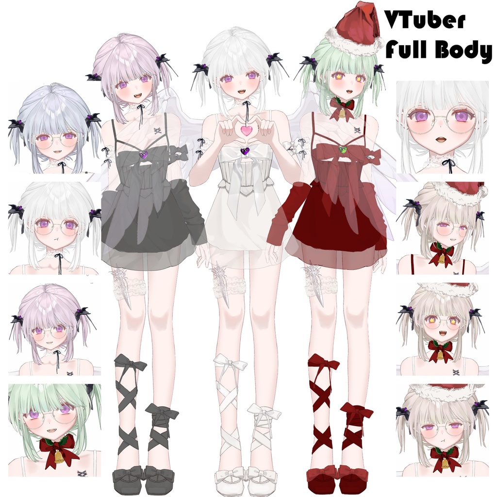 「live2dモデル」雪鈴メリィ