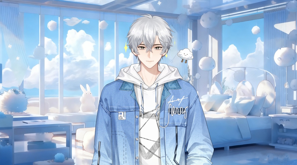 「live2dモデル」白凪