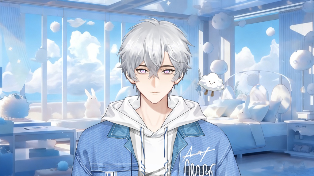 「live2dモデル」白凪