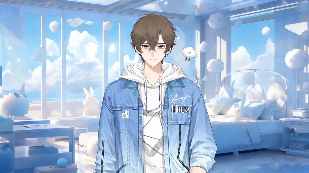 「live2dモデル」白凪