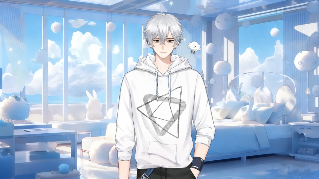 「live2dモデル」白凪