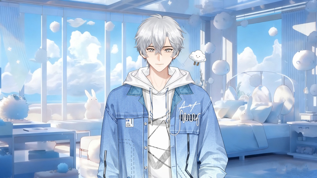 「live2dモデル」白凪