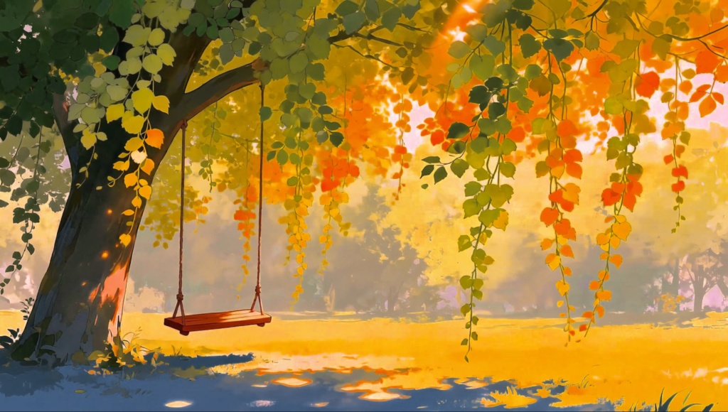 「Live2D動く背景」澄空に舞う風