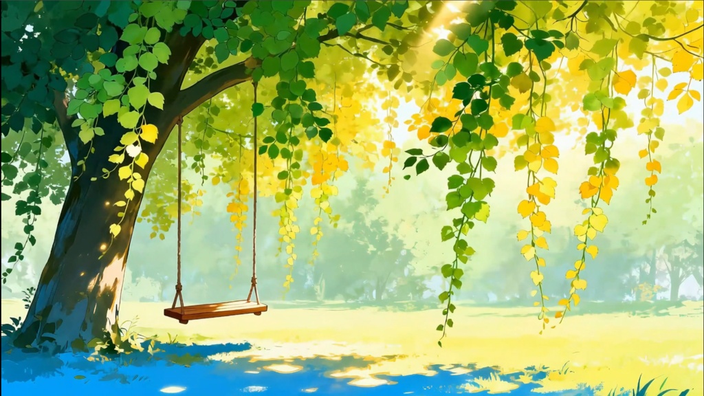 「Live2D動く背景」澄空に舞う風