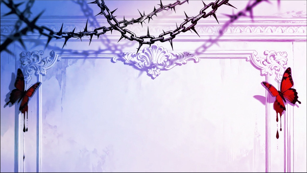 「Live2D動く背景」蝶の魘夢