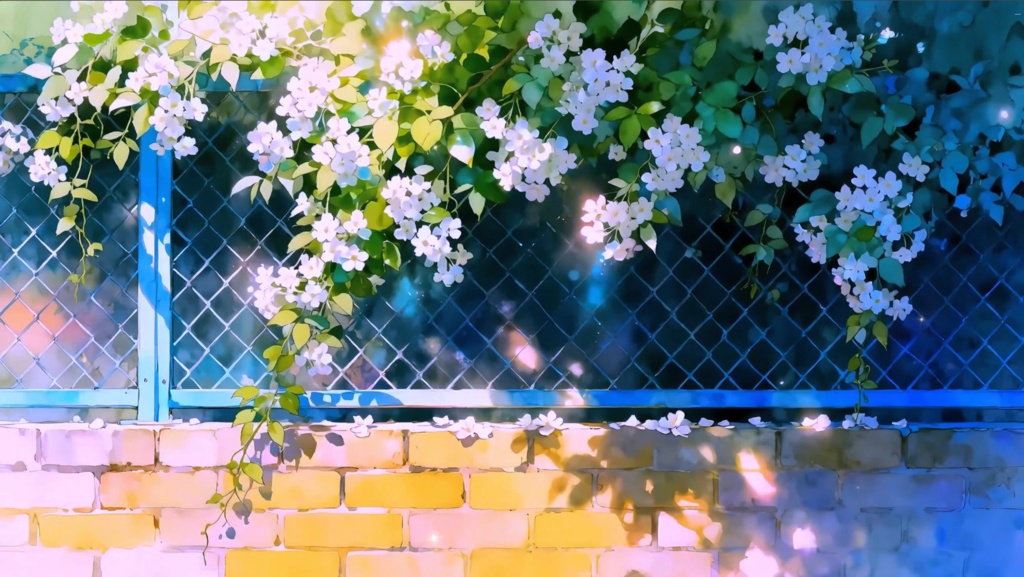 「Live2D動く背景」青春の残響