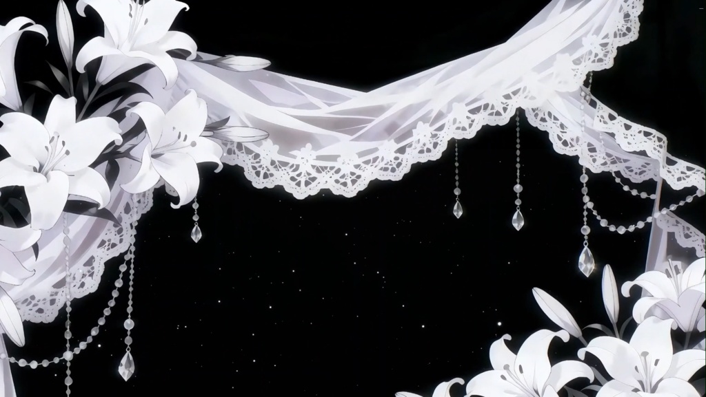 「Live2D動く背景」永遠の夢百合