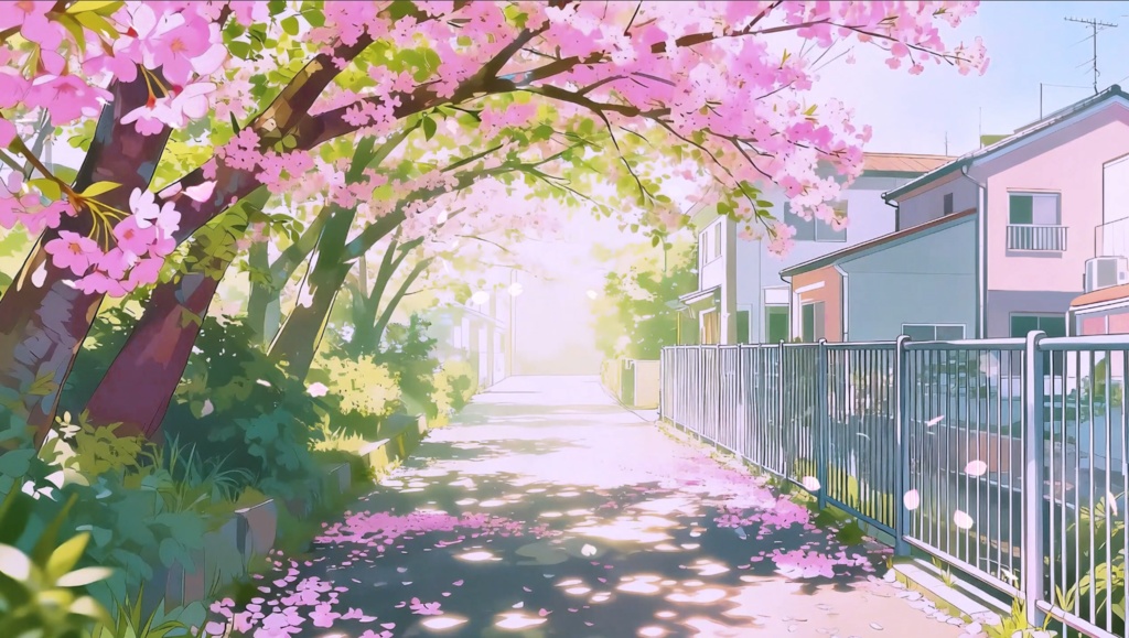 「Live2D動く背景」春へ還る