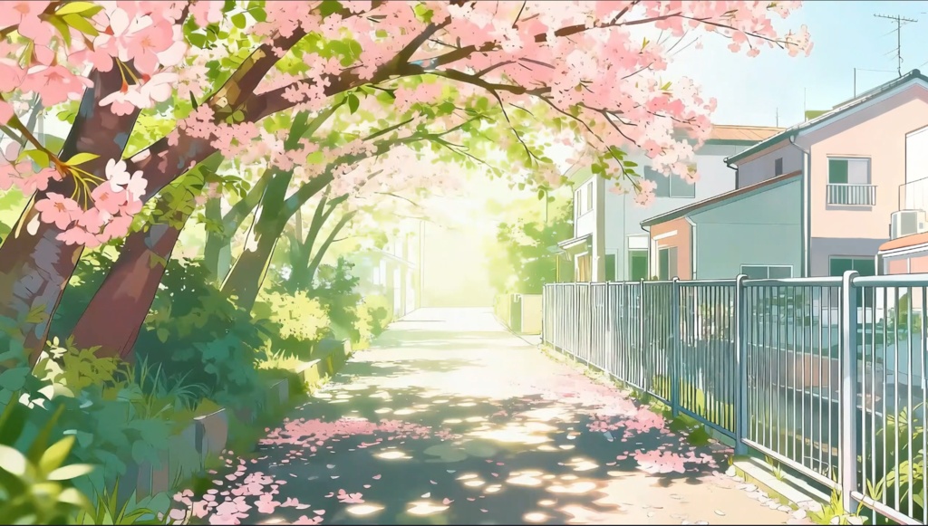 「Live2D動く背景」春へ還る