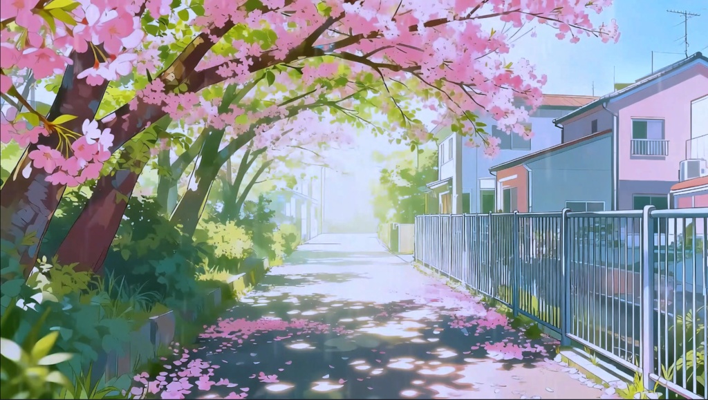 「Live2D動く背景」春へ還る