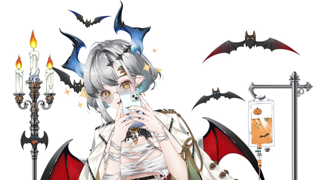 「live2dモデル」Hilmia