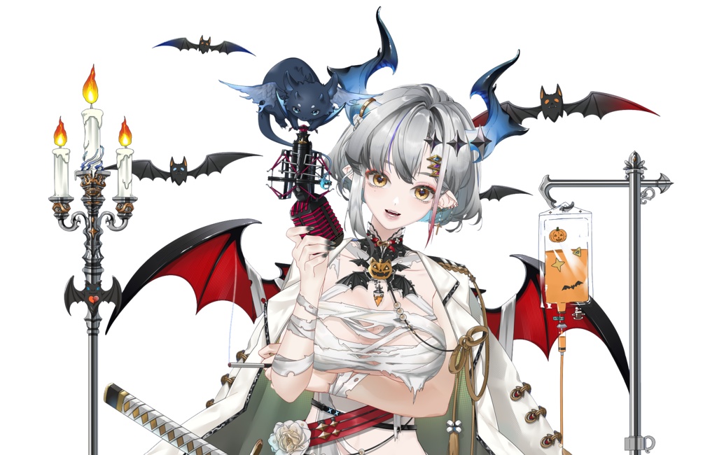 「live2dモデル」Hilmia