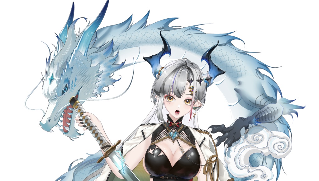 「live2dモデル」Hilmia