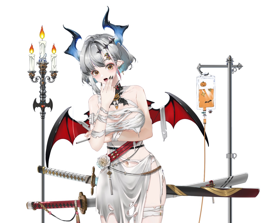 「live2dモデル」Hilmia