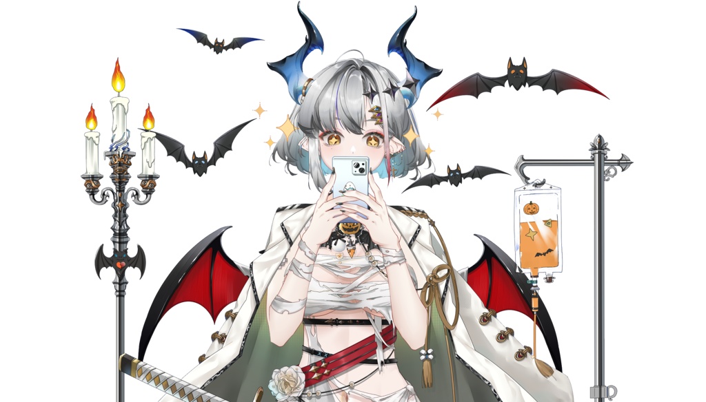 「live2dモデル」Hilmia