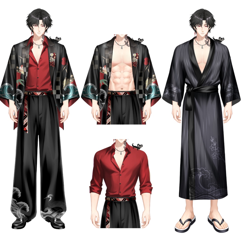 「live2dモデル」マフィアのボス