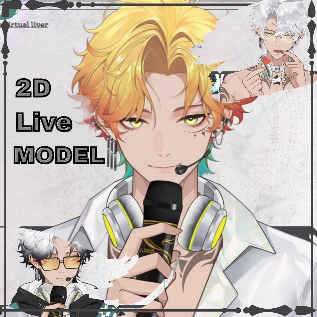 「live2dモデル」Vox Ren