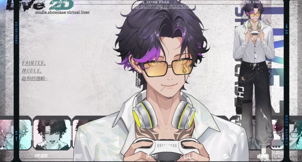 「live2dモデル」Vox Ren