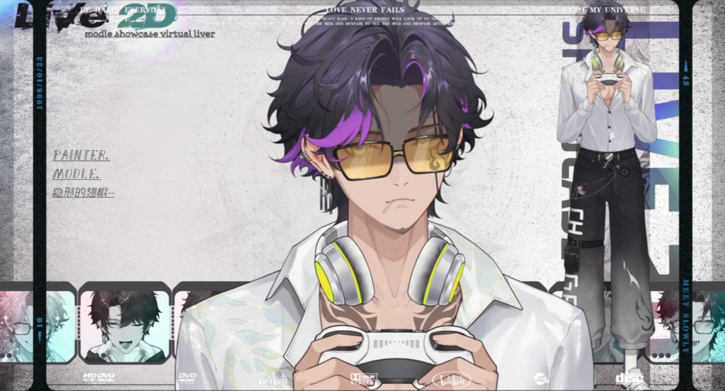 「live2dモデル」Vox Ren