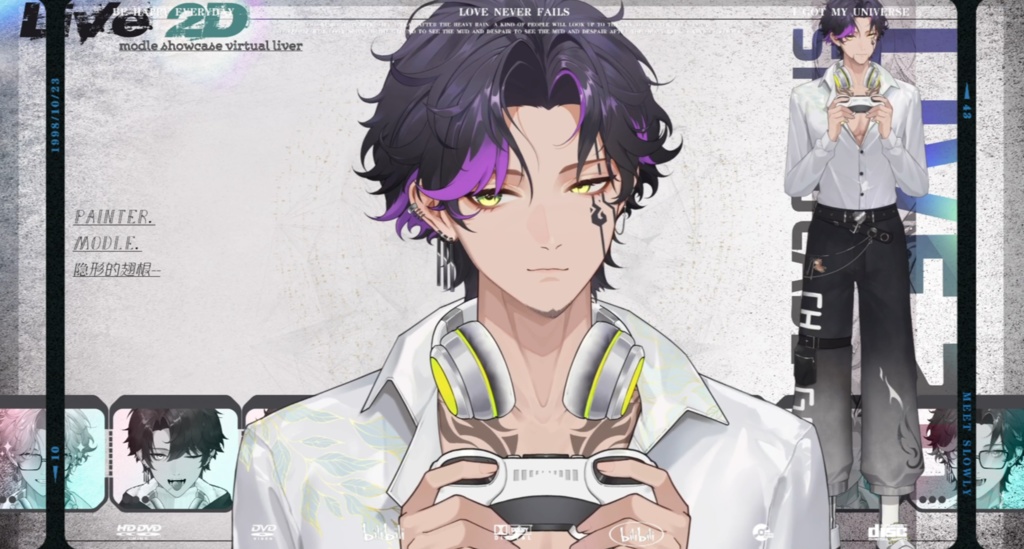 「live2dモデル」Vox Ren