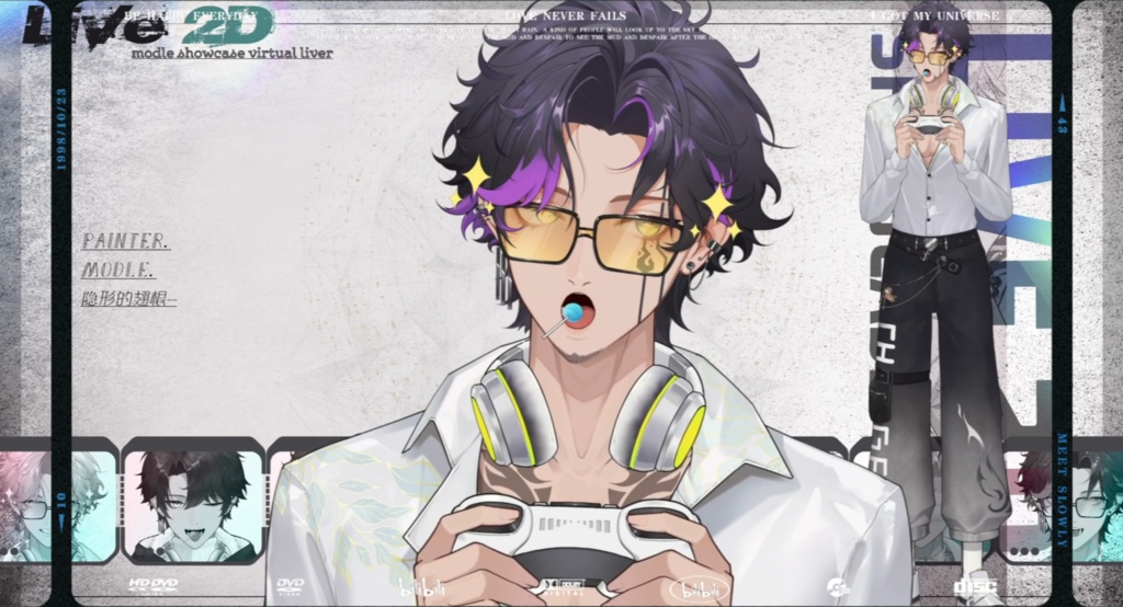 「live2dモデル」Vox Ren