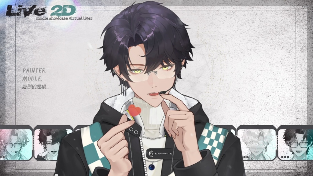 「live2dモデル」Vox Ren