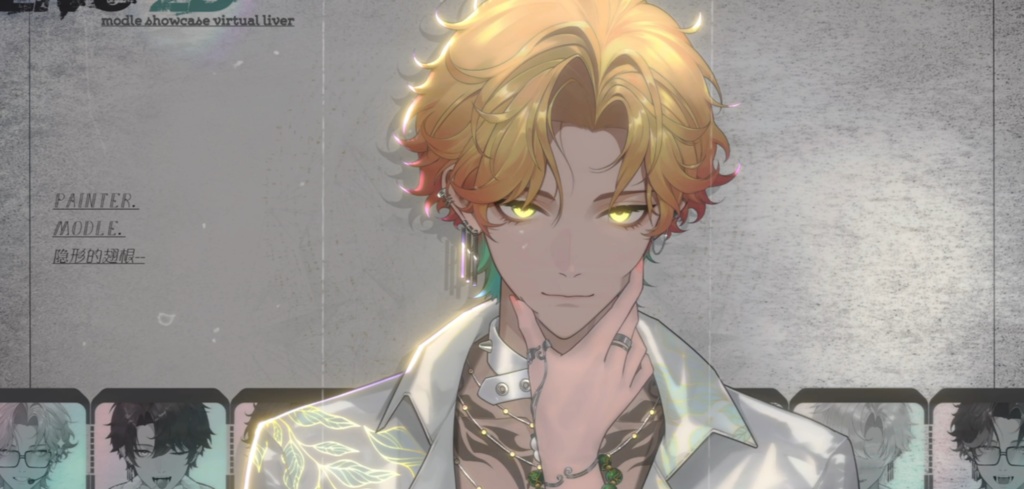 「live2dモデル」Vox Ren