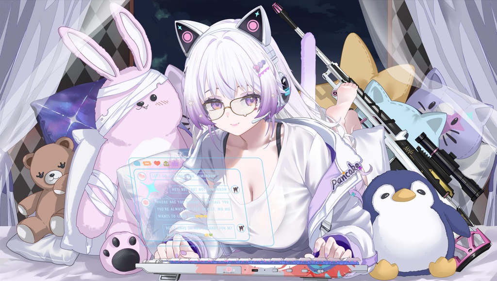 「live2dモデル」MUMU