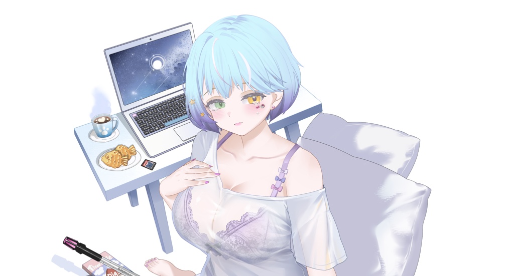 「live2dモデル」MUMU