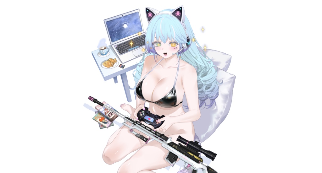 「live2dモデル」MUMU