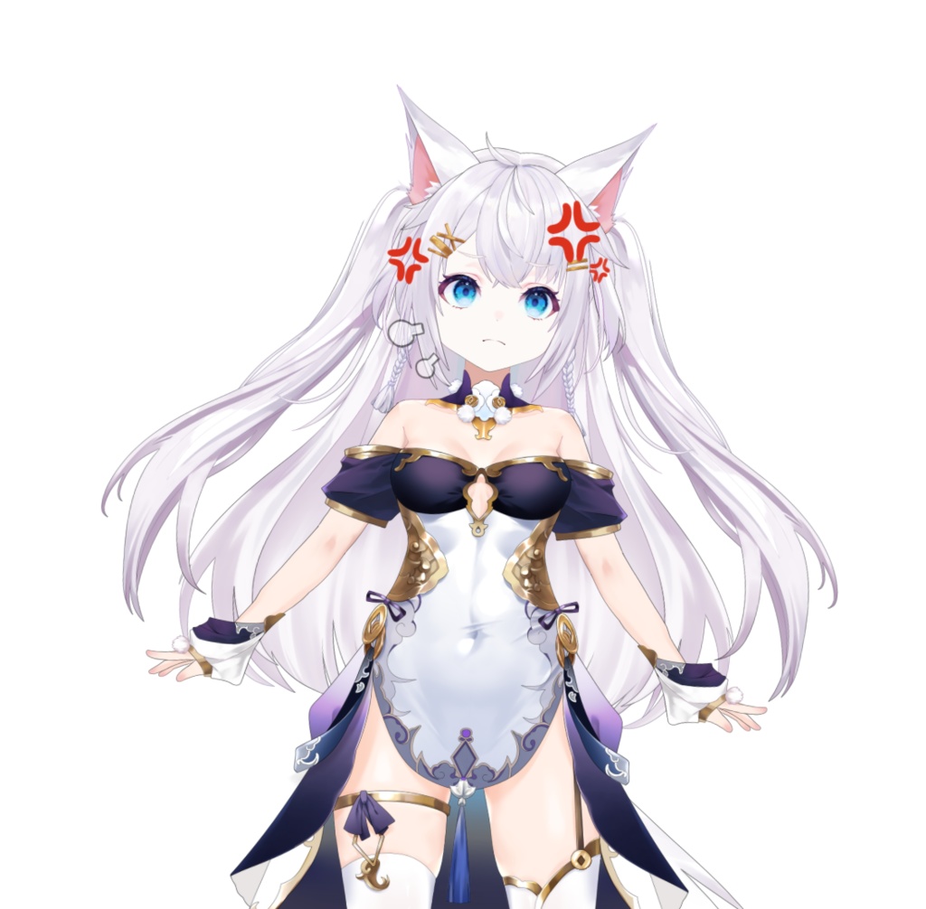 「live2dモデル」Meow on Duty