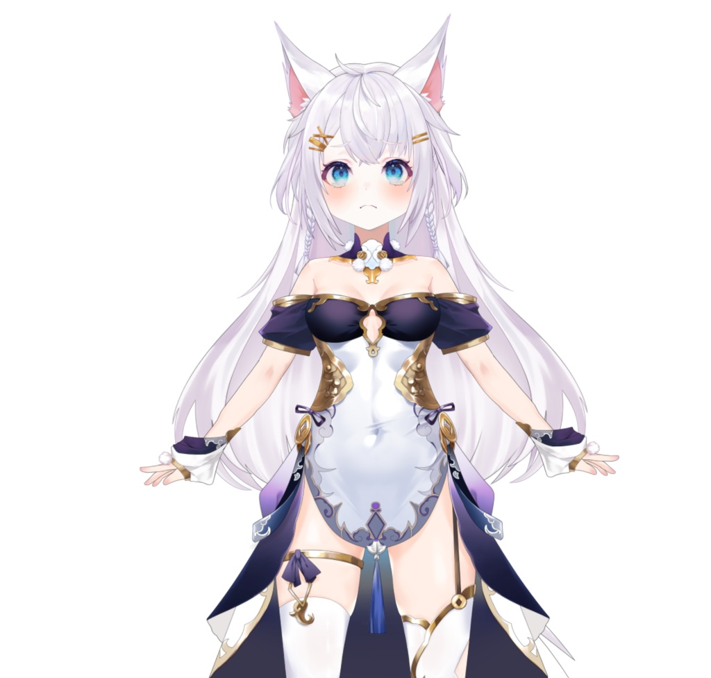 「live2dモデル」Meow on Duty