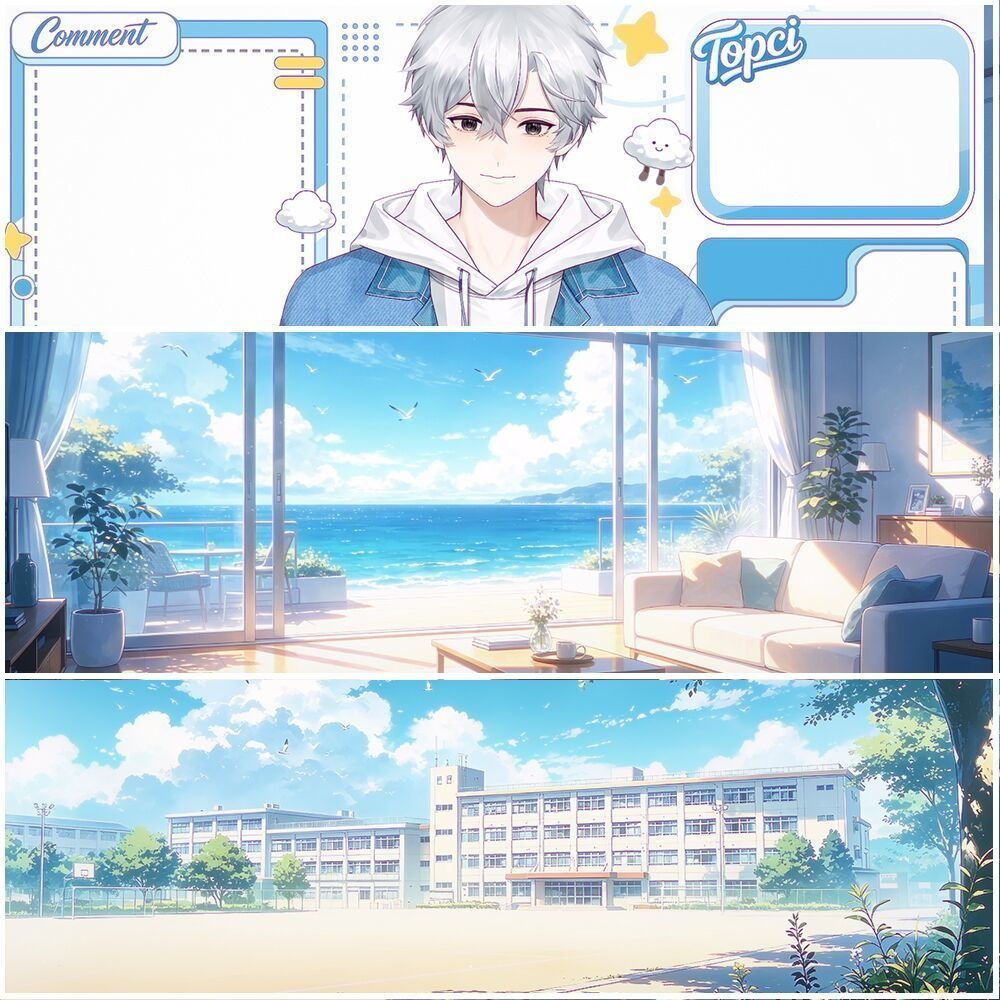 「live2dモデル」白凪2.0