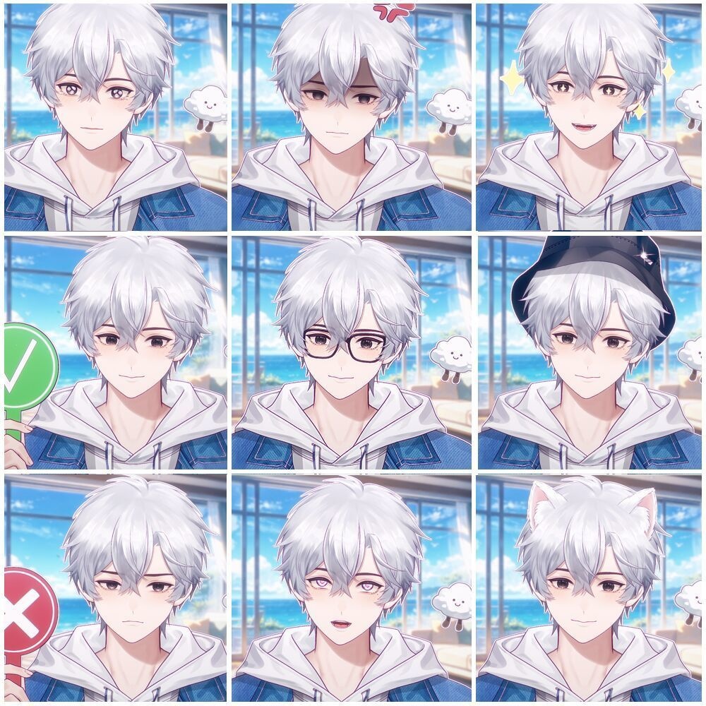 「live2dモデル」白凪2.0