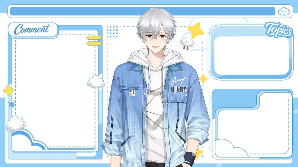 「live2dモデル」白凪2.0