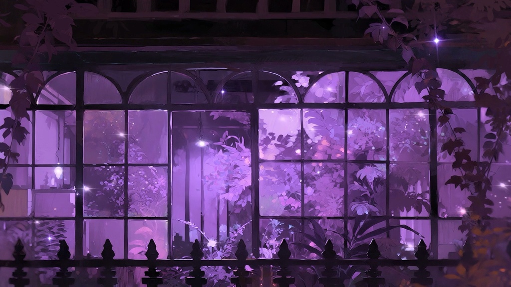 「Live2D動く背景」光差す蔓野