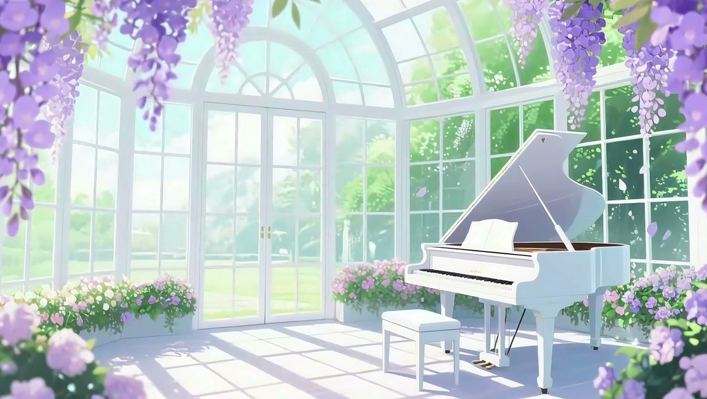 「Live2D動く背景」花舞の奏鳴