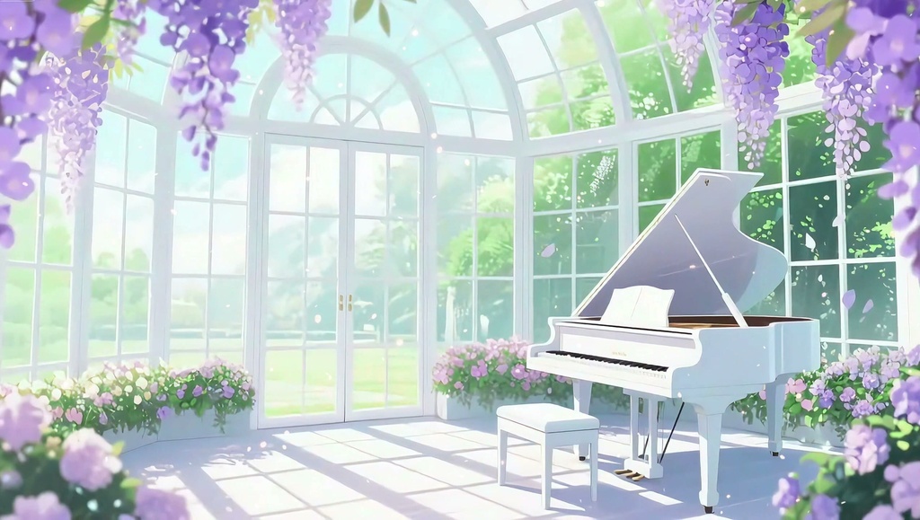「Live2D動く背景」花舞の奏鳴