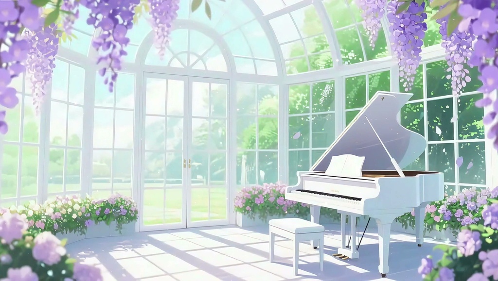 「Live2D動く背景」花舞の奏鳴