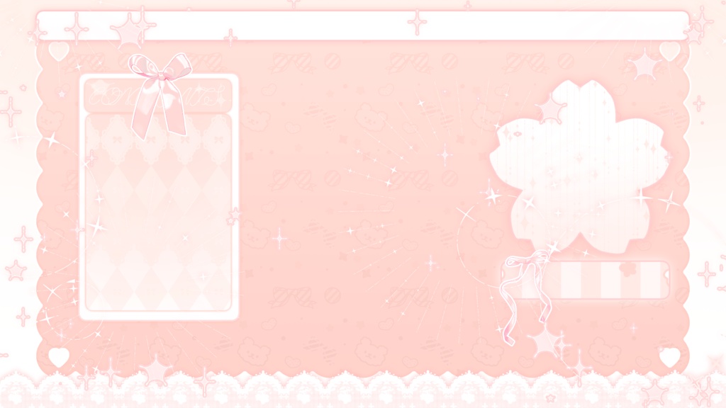 「live2dモデル」Pink Pink & Blue Blue