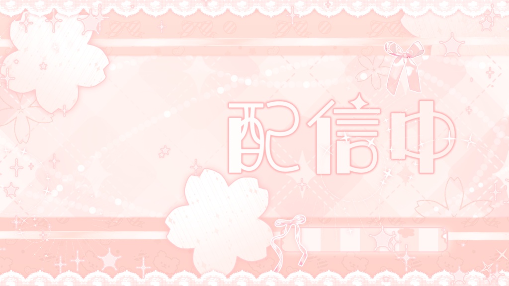「live2dモデル」Pink Pink & Blue Blue
