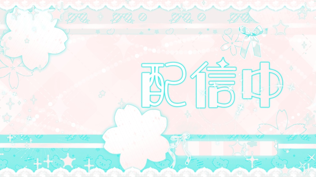 「live2dモデル」Pink Pink & Blue Blue