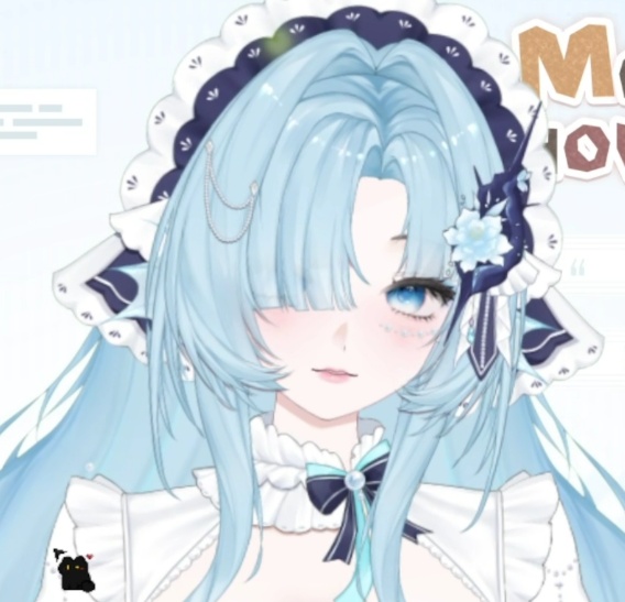 【限定1点】人魚 – 独占VTuberモデル|フルボディLive2D|21ホットキー|PSD File