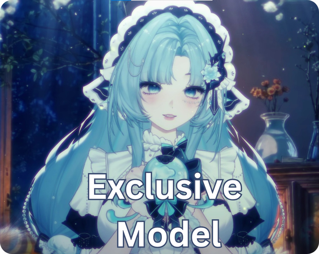 【限定1点】人魚 – 独占VTuberモデル｜フルボディLive2D｜21ホットキー｜PSD File