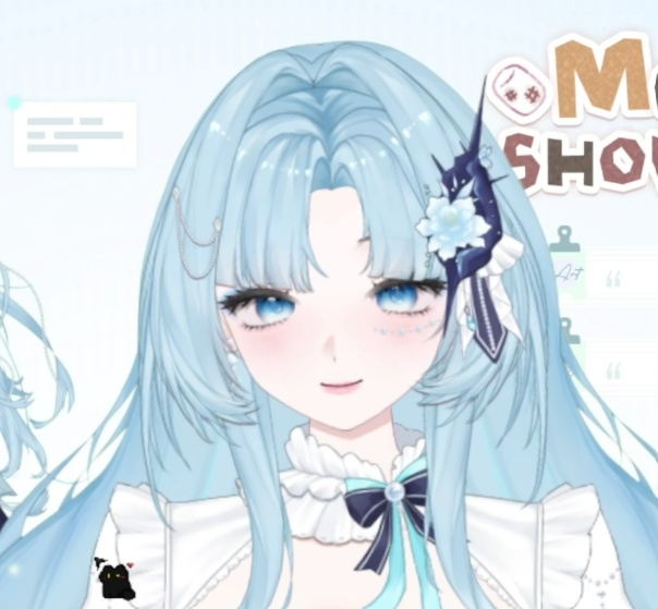 【限定1点】人魚 – 独占VTuberモデル|フルボディLive2D|21ホットキー|PSD File